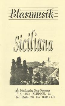 Siciliana, Sizilianischer Tanz